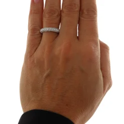 Guidetti | Anello in oro bianco con diamanti 1,30 ct