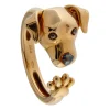 Guidetti | Anello in oro rosa con Jack Russel