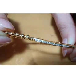 Guidetti | Bracciale in oro giallo con diamanti taglio brillante