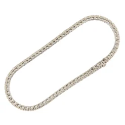Guidetti | Bracciale tennis in oro bianco con diamanti 2,45 ct