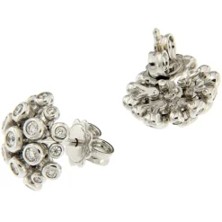 Guidetti | Orecchini in oro bianco con diamanti taglio brillante