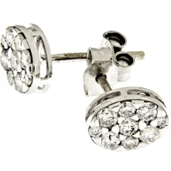 Guidetti | Orecchini in oro bianco con diamanti taglio brillante 0,47 ct