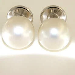 Guidetti | Orecchini in oro bianco con perle Australiane