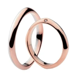 Polello | Fede in oro bianco e rosa M2607UBR