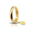 Unoaerre | Fede nuziale classica grammi 3 in oro giallo