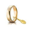 Unoaerre | Fede nuziale “Comoda” in oro giallo mm 5